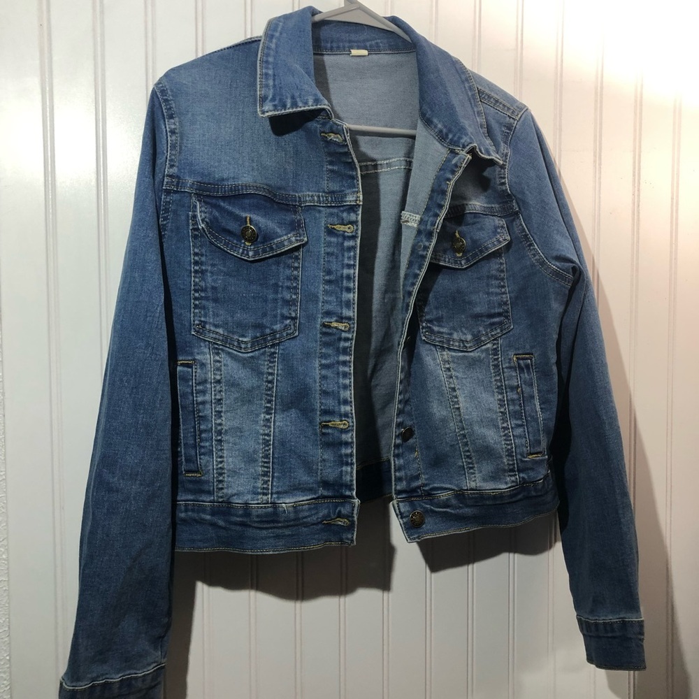 Classic Blue Denim Jacket size small